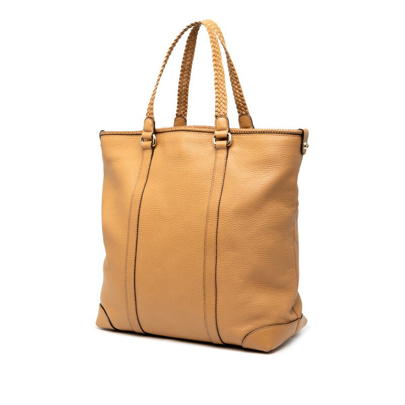 Gucci Intrecciato Leather Tote Bag