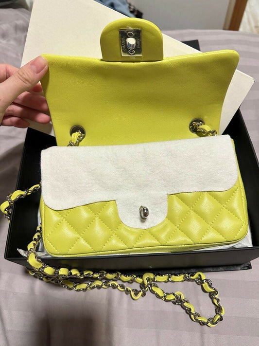 Chanel Mini Neon Flap Bag