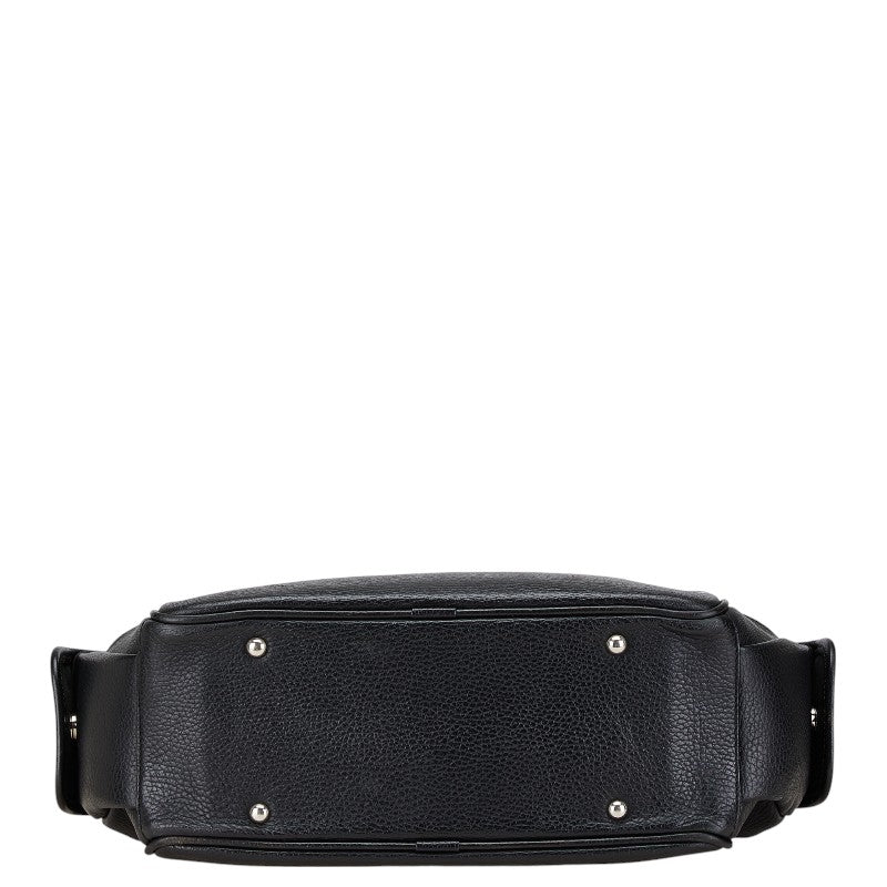 Burberry Nova Check Leather Handbag