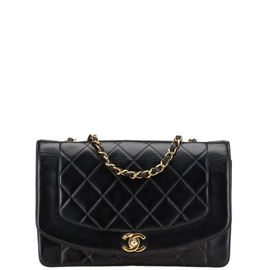 Chanel Diana25 Matelasse Lambskin Shoulder Bag