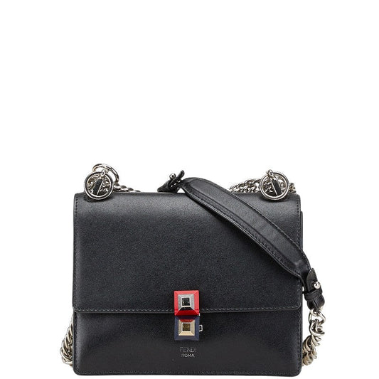Fendi Kan I Calfskin Shoulder Bag