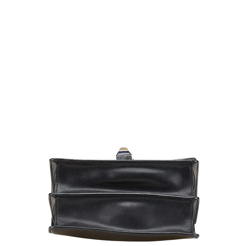 Fendi Nylon Leather Tote Bag