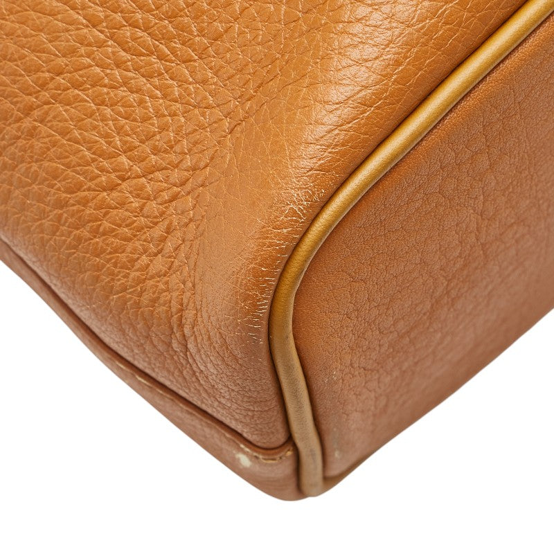 Burberry Nova Check Shadow Horse Leather Handbag