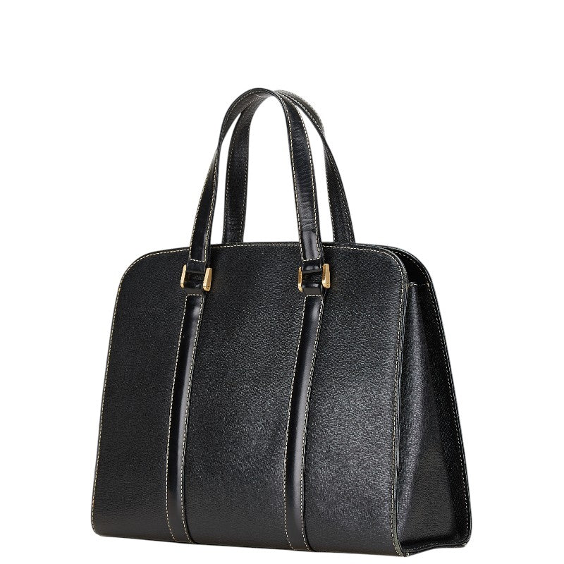 Burberry Shadow Horse Nova Check Leather Handbag