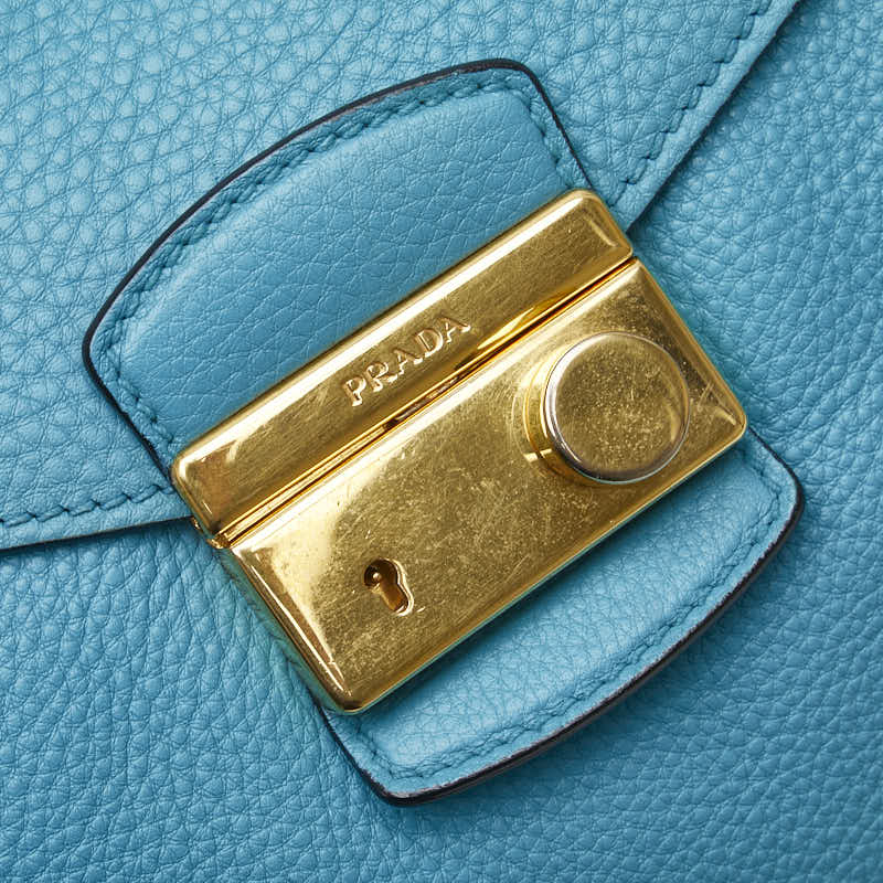 Prada Official Name Leather 2way Handbag