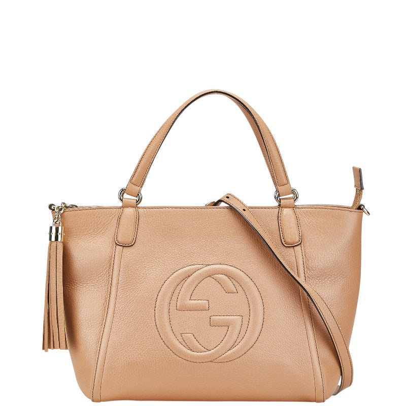 Gucci Soho Tassel Leather 2way Bag