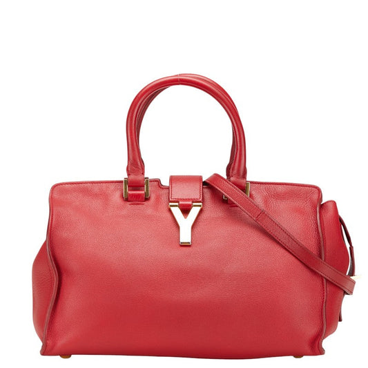 Saint Laurent Petit Cabas Leather 2way Bag