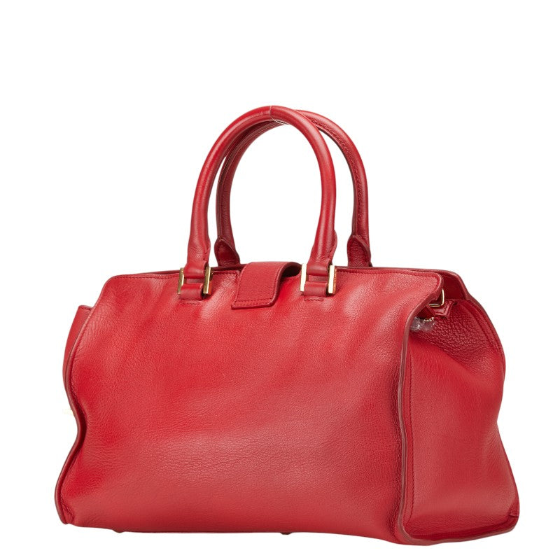 Saint Laurent Petit Cabas Leather 2way Bag