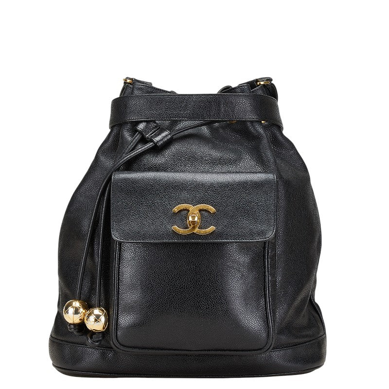 Chanel Coco Caviar Skin Shoulder Bag