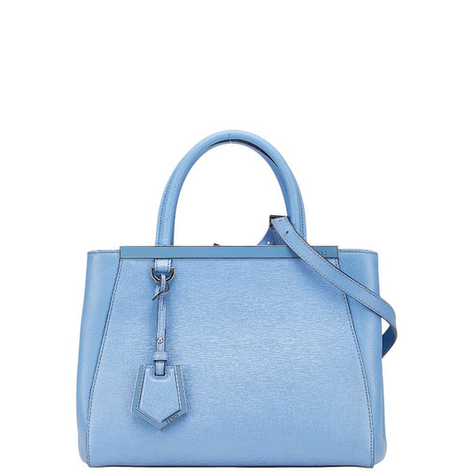 Fendi Petit 2Jours Leather 2way Bag