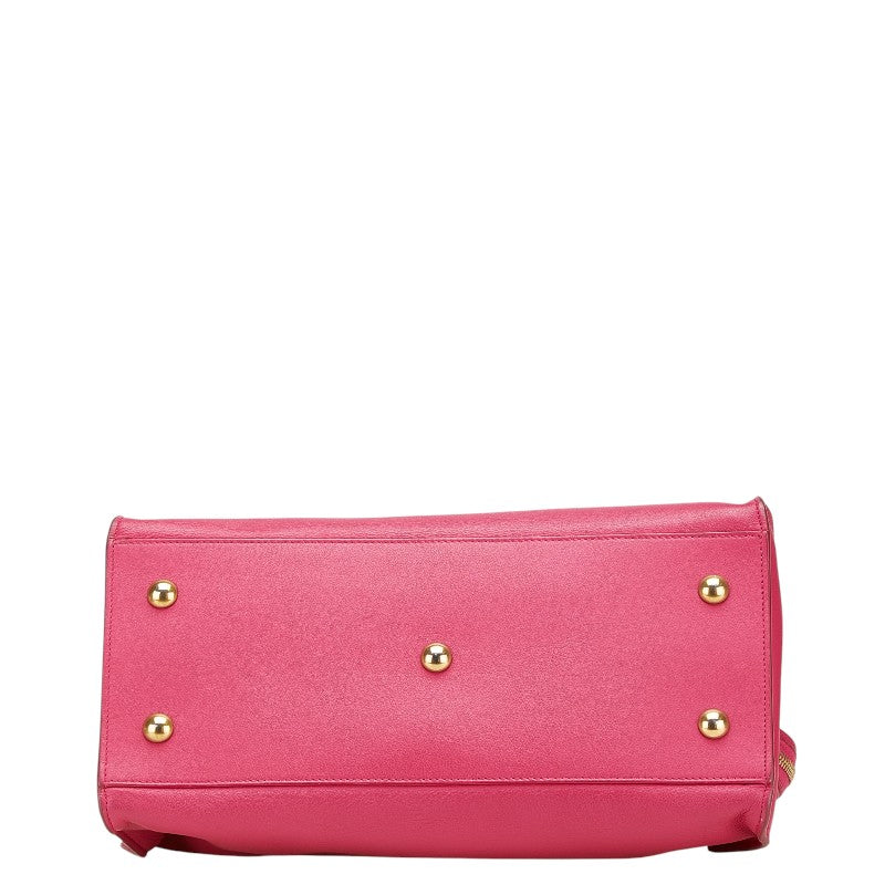 Saint Laurent Cabas Y Ligne Leather 2way Bag