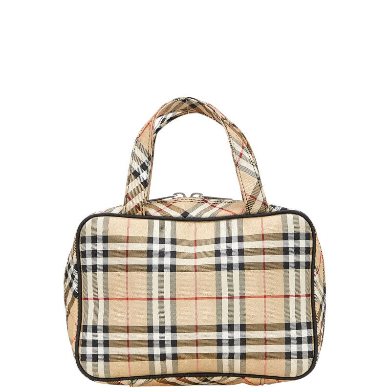 Burberry Nova Check Canvas Handbag