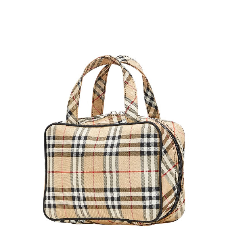 Burberry Nova Check Canvas Handbag