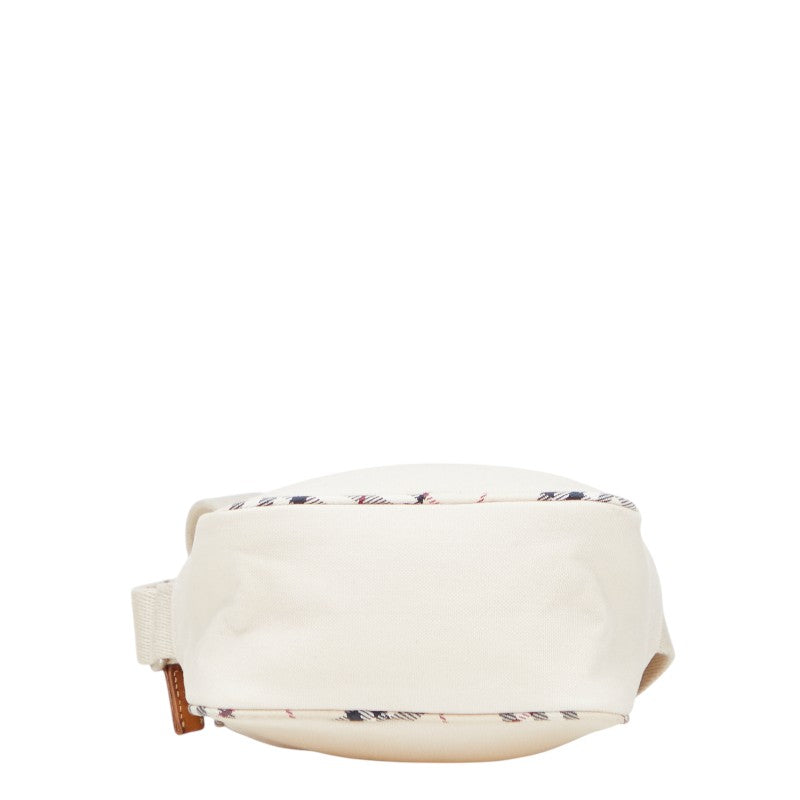 Burberry Nova Check Canvas Shoulder Bag