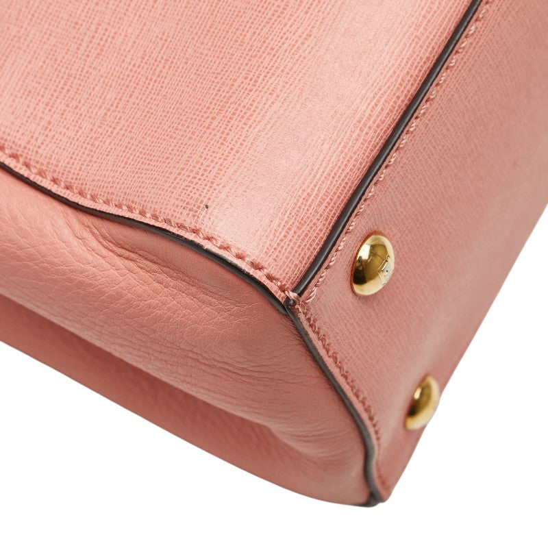 Fendi Petit 2Jours Leather 2way Bag