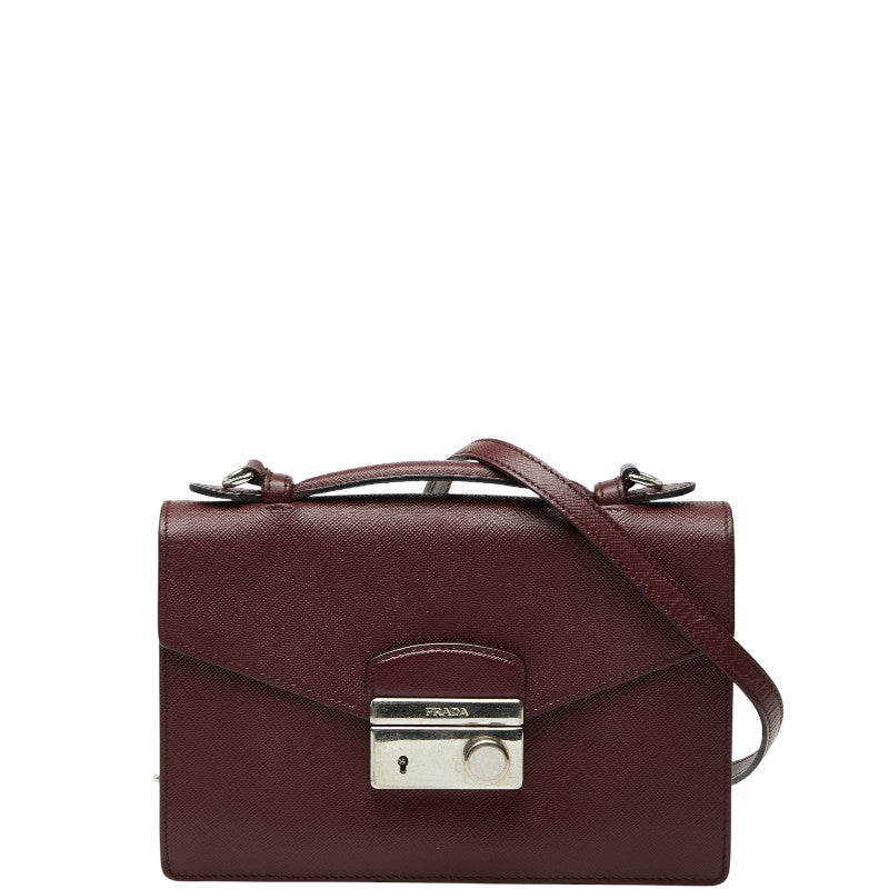Prada Saffiano 2way Handbag