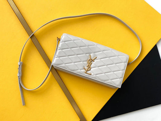 Yves Saint Laurent Kate Chain Bag White