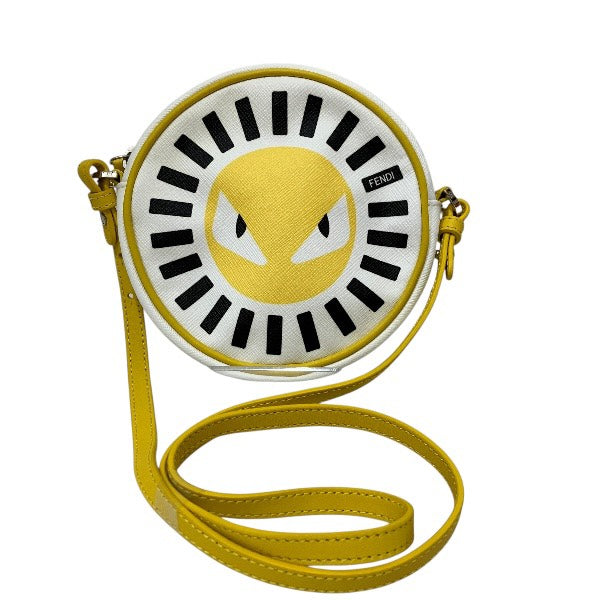 Fendi 8BT282 Leather Shoulder Bag