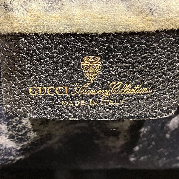Gucci Old Gucci Sherry Line PVC Shoulder Bag