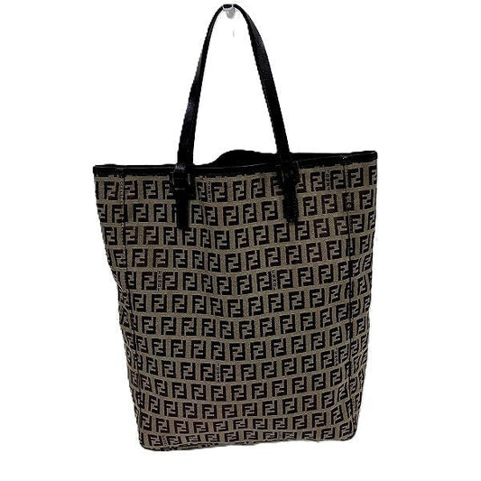 Fendi Zucca Canvas Handbag