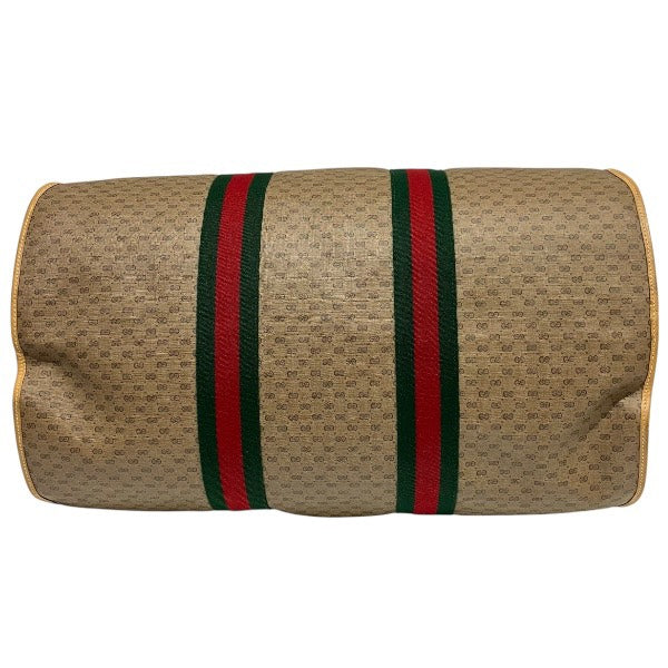 Gucci GG Pattern PVC Boston Bag