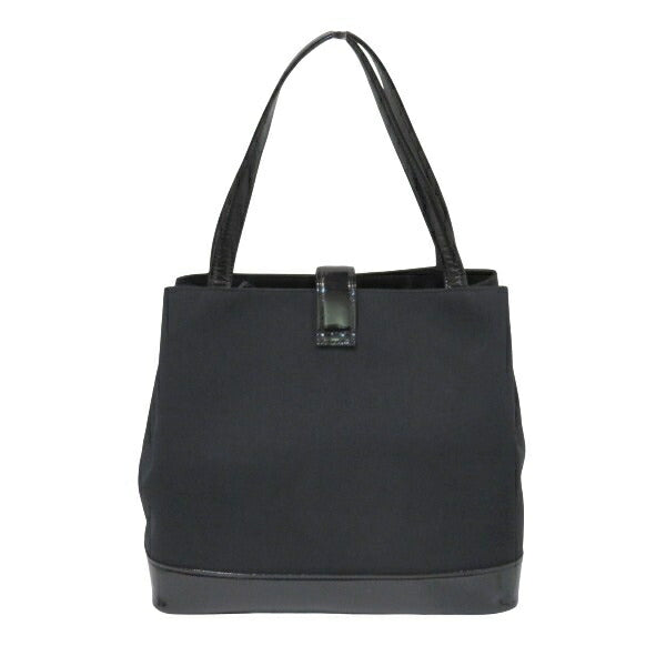 Saint Laurent Nylon Enamel Shoulder Bag