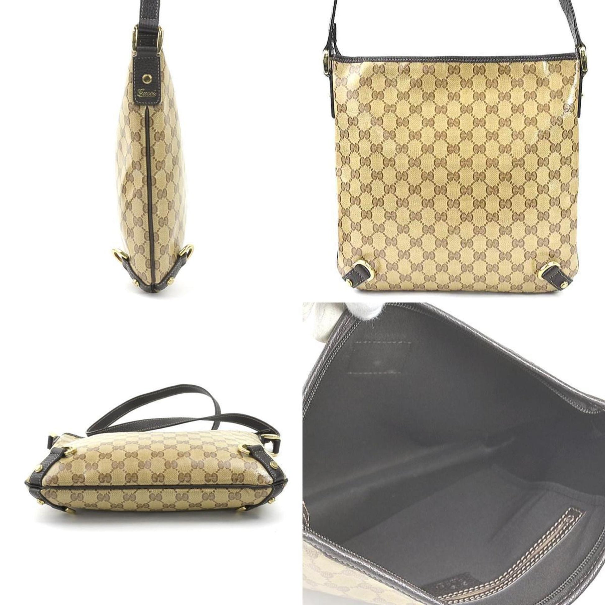 Gucci Canvas Shoulder Bag