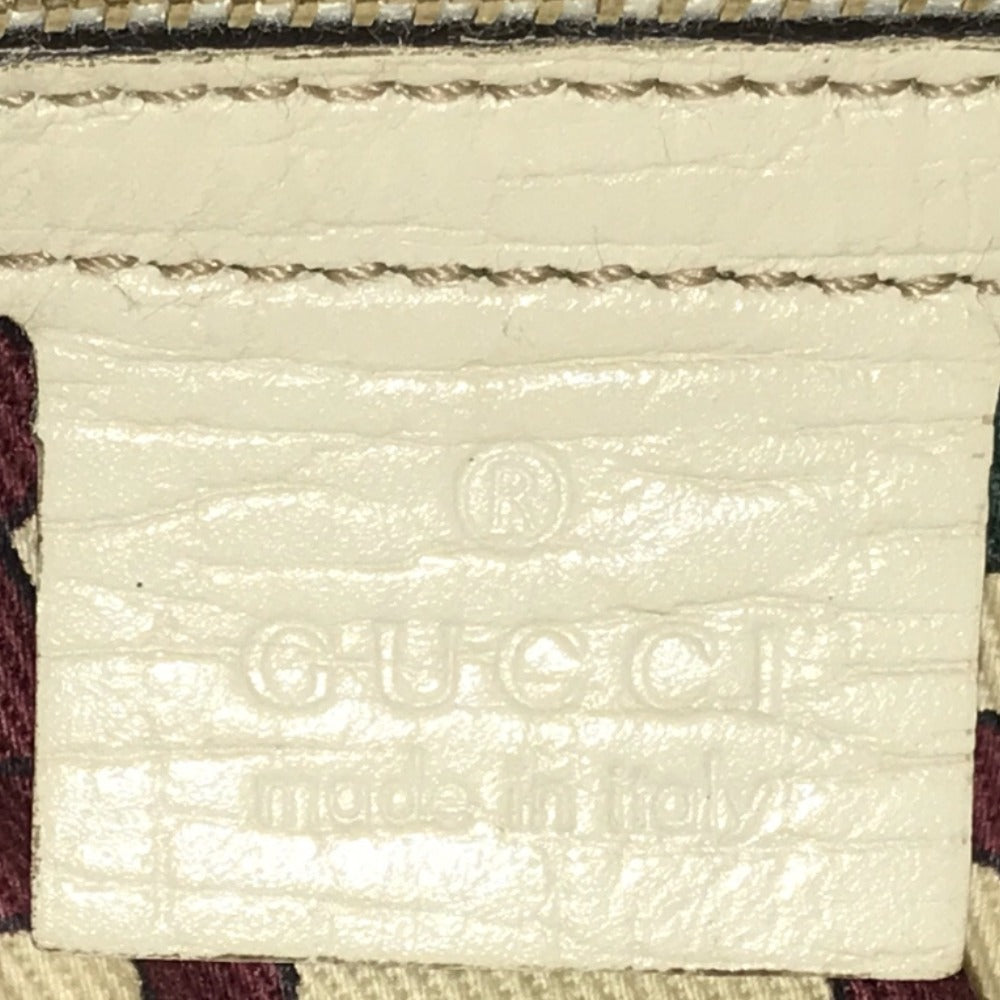 GUCCI Shoulder Bag 144388 001013 GG canvas Beige white Cross body Sherry line Women