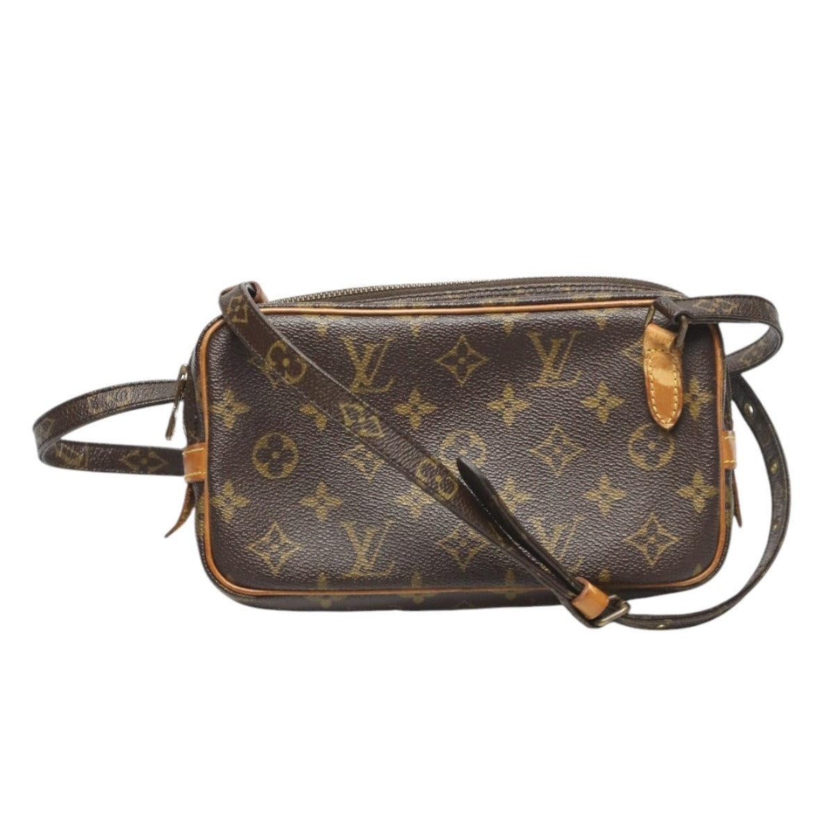 LOUIS VUITTON Shoulder Bag Monogram canvas Brown Monogram Marley Bandouliere