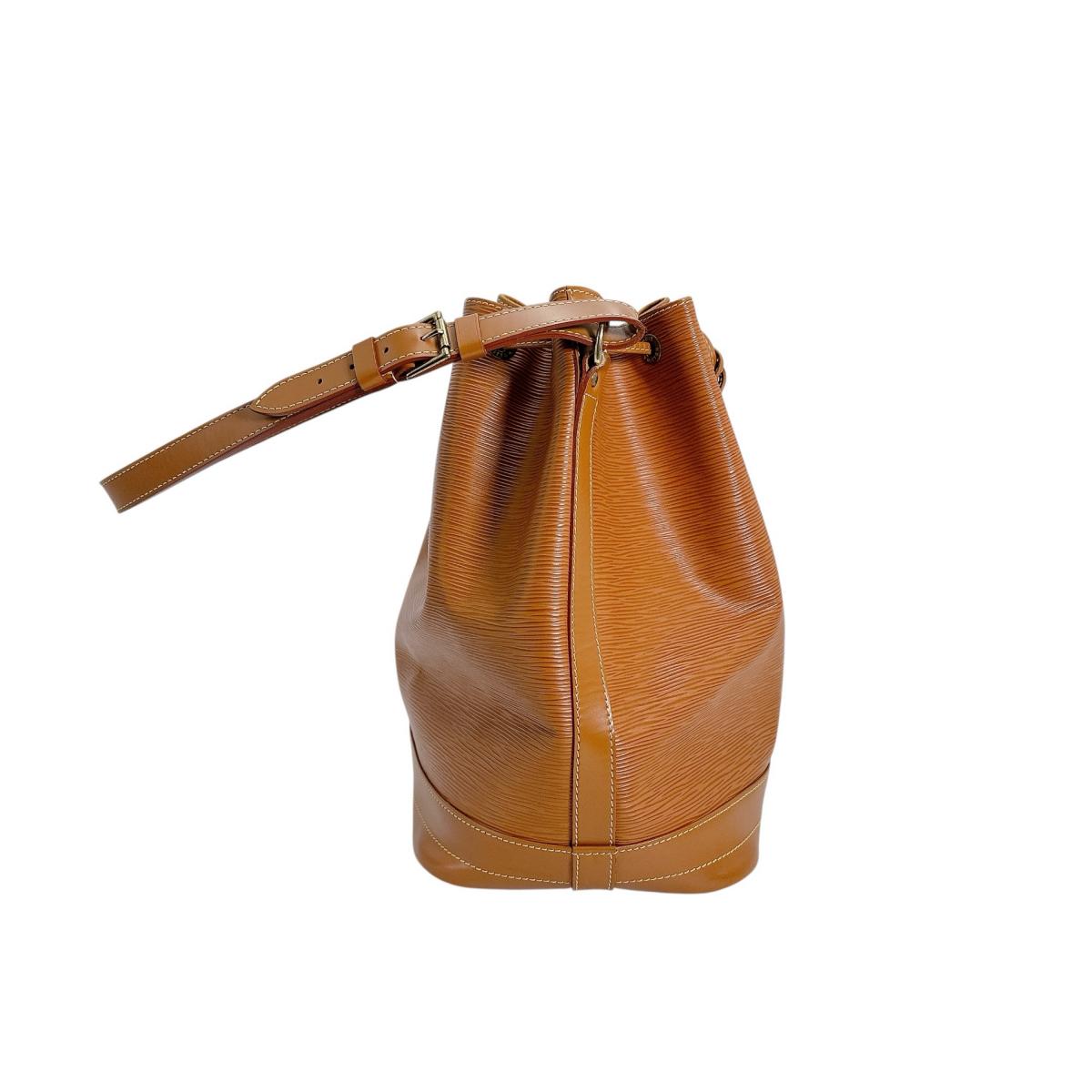 LOUIS VUITTON Shoulder Bag Epi Leather Brown Epi Noe