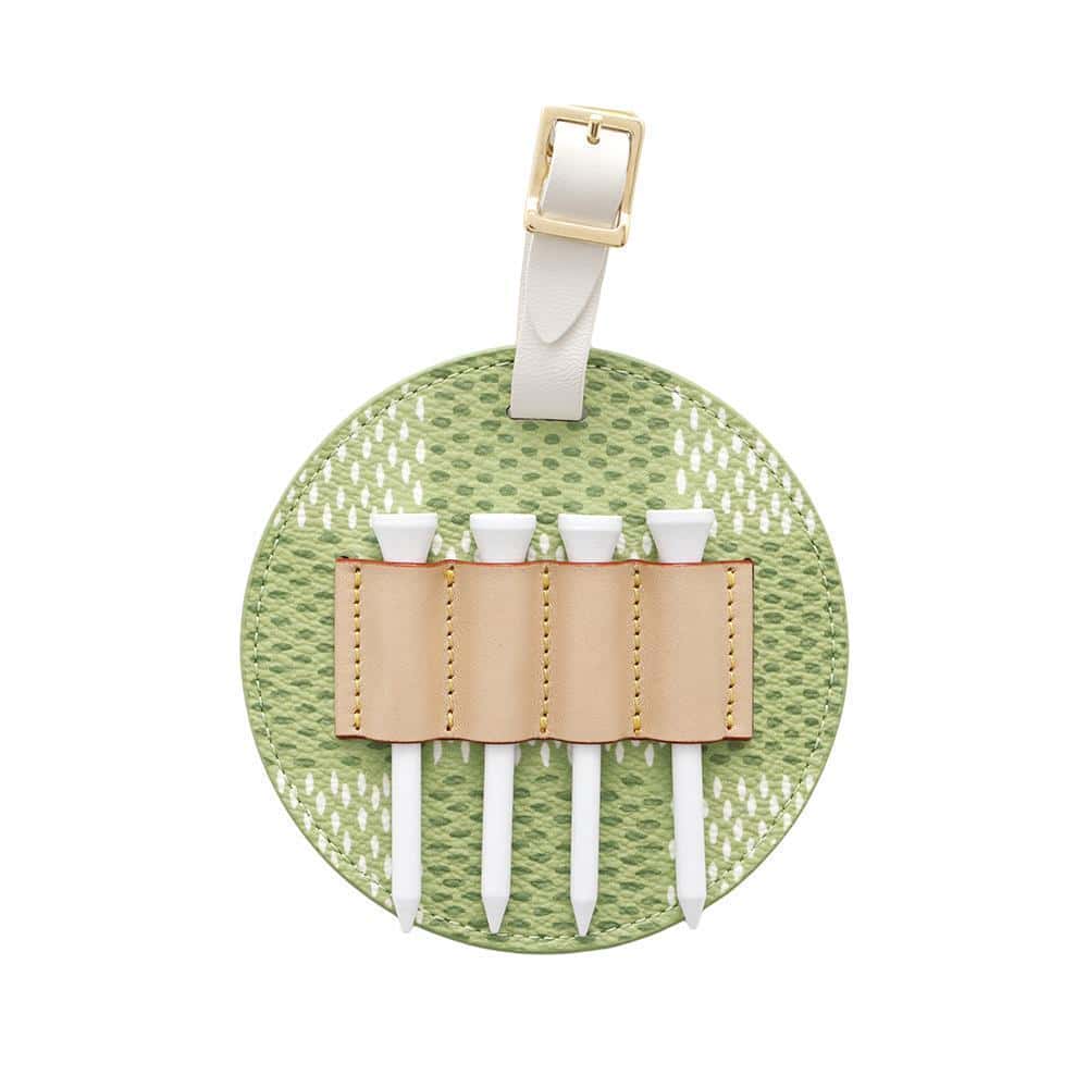 LOUIS VUITTON Bag Tag ?Golf tees GreenGI1063 Damier Golf