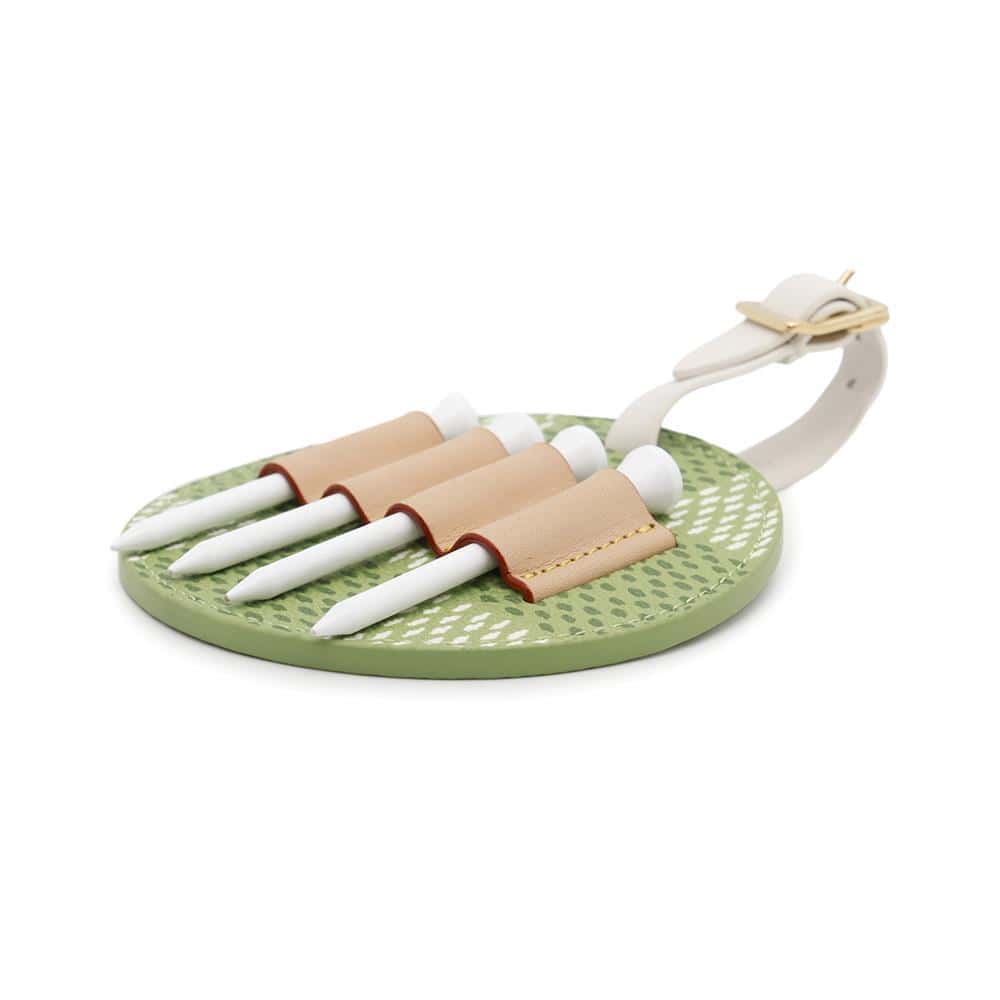 LOUIS VUITTON Bag Tag ?Golf tees GreenGI1063 Damier Golf