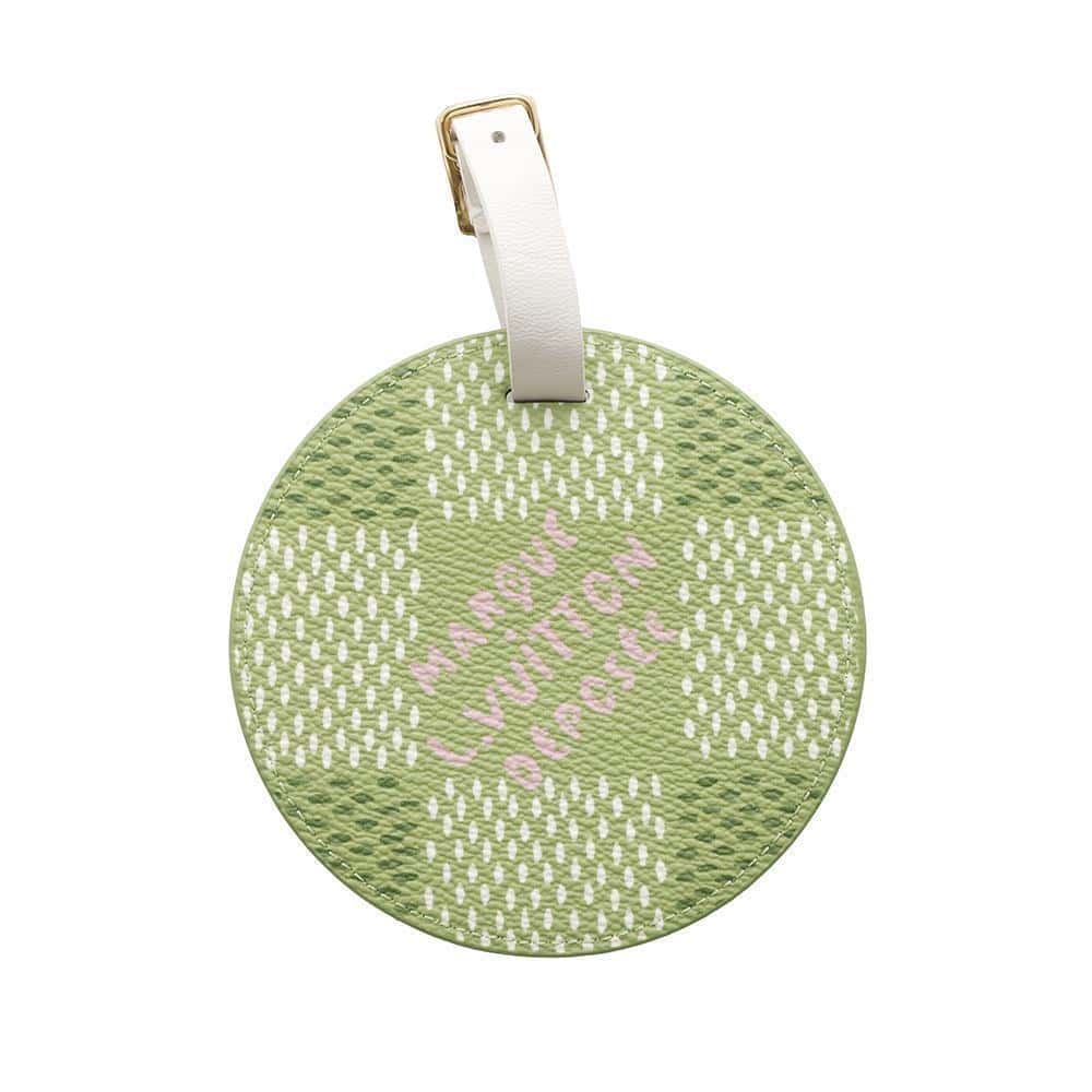 LOUIS VUITTON Bag Tag ?Golf tees GreenGI1063 Damier Golf