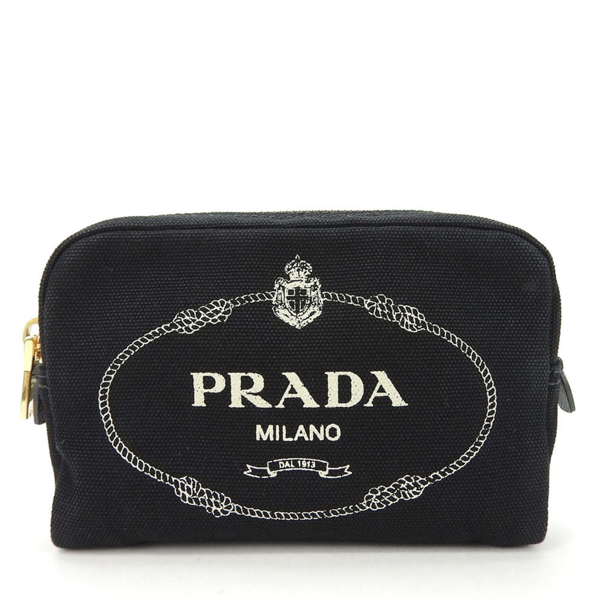 PRADA Canapa Clutch Bag