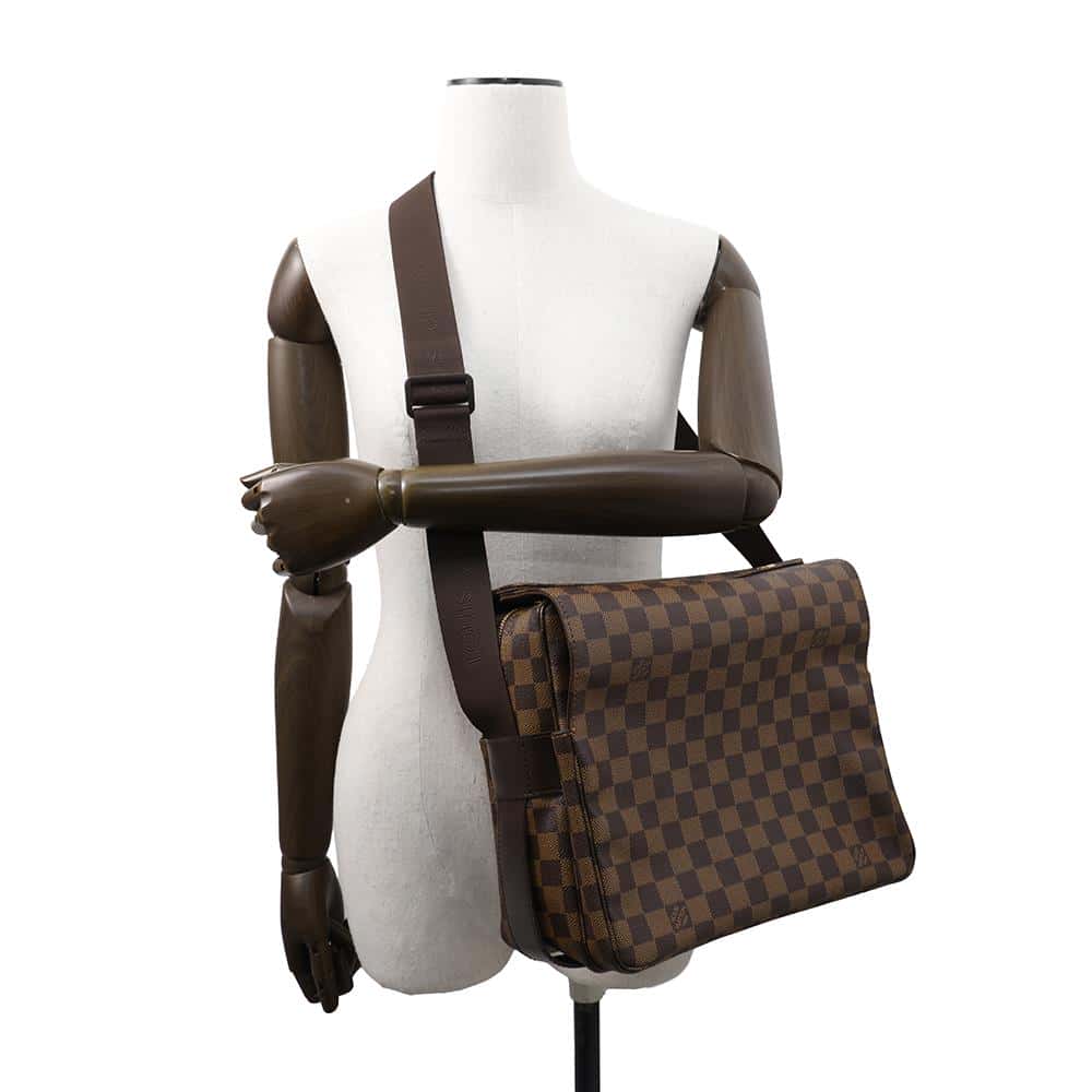 Luxury Women's Handbag | LOUIS VUITTON Naviglio BrownN45255 Damier Ebene Canvas
