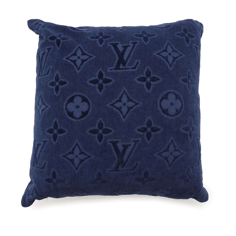 LOUIS VUITTON Coussin LV Vacation NavyM77782 Cotton100%