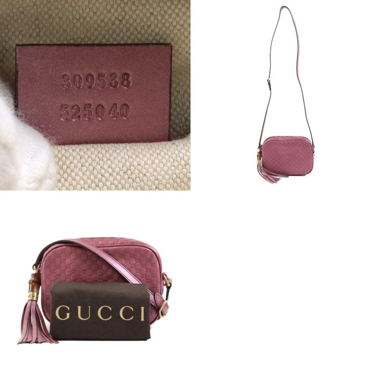 Gucci Leather Shoulder Bag