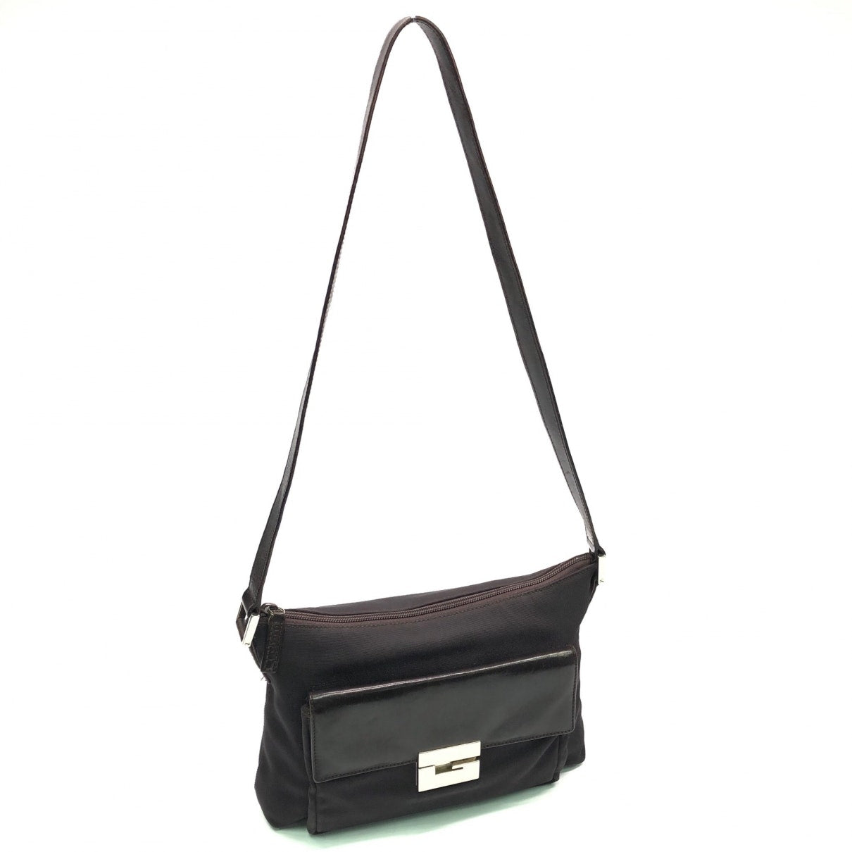 Gucci brown leather handbag