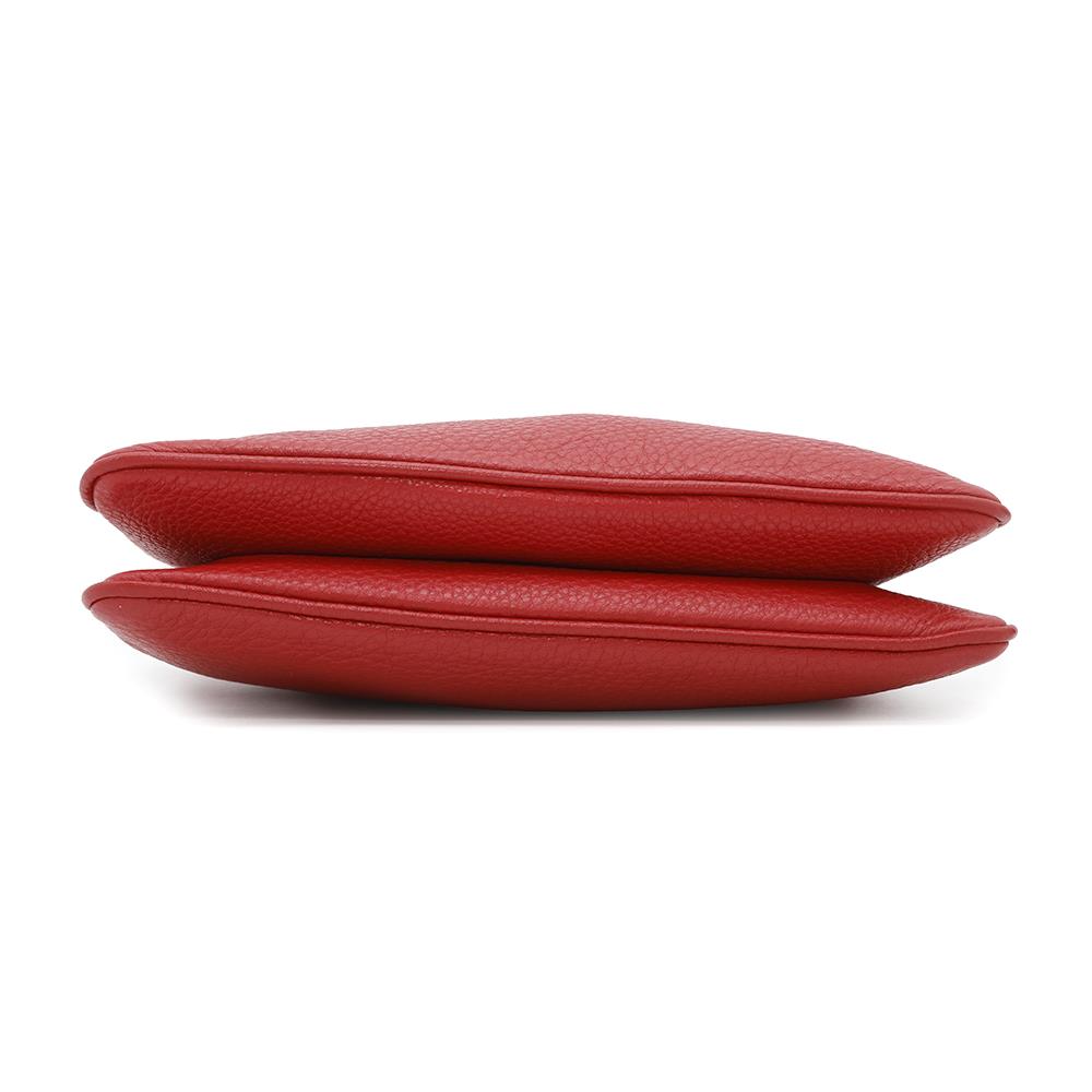 PRADA Shoulder Bag Red1BH046 Leather