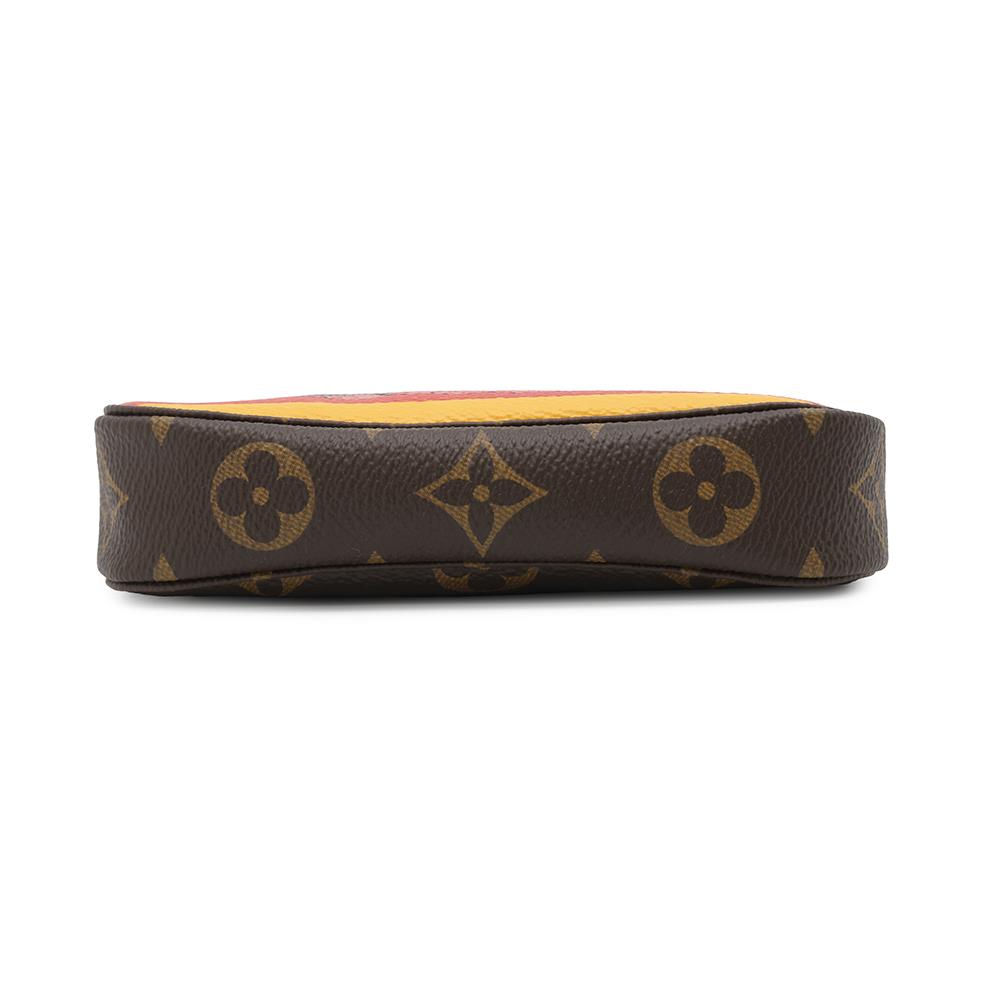 Designer Women's Crossbody Bag | LOUIS VUITTON Mini Pochette Accessoires BrownM41655 Monogram