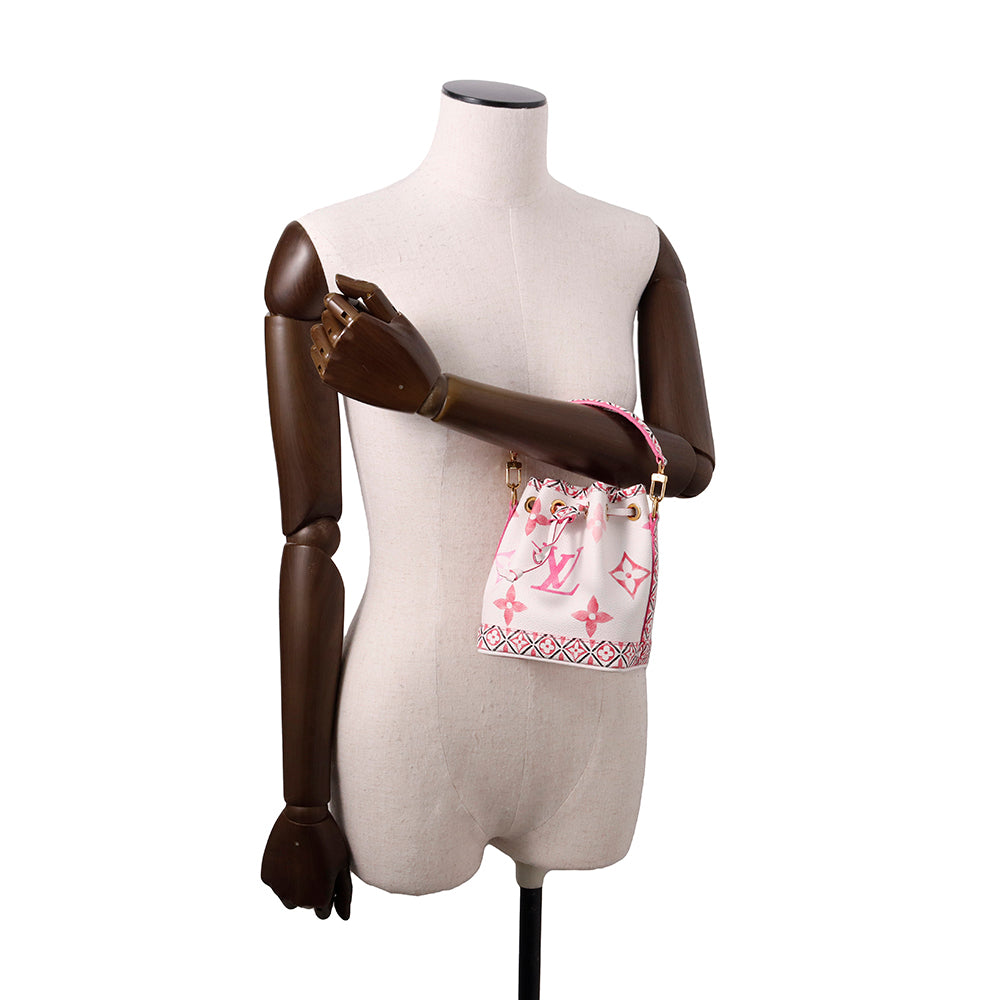 Luxury Women's Handbag | LOUIS VUITTON Nano Noe RoseM82386 Monogram Visor Pool