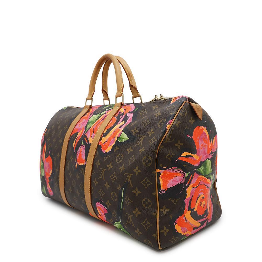 LOUIS VUITTON Keepall BrownM48605 Monogram?Rose Size 50