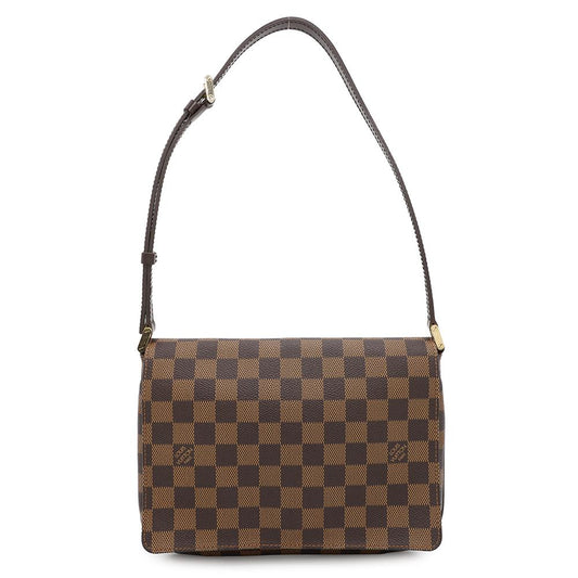 LOUIS VUITTON Mtte Tango Short Shoulder OrangeN51255 Damier Ebene Canvas Size short