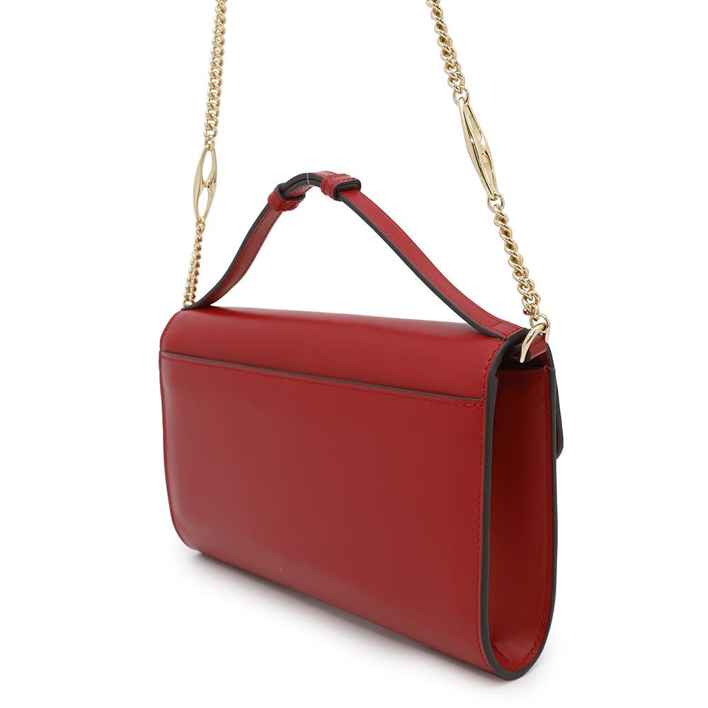 GUCCI ?Zumi ChainShoulder Red572375 Leather