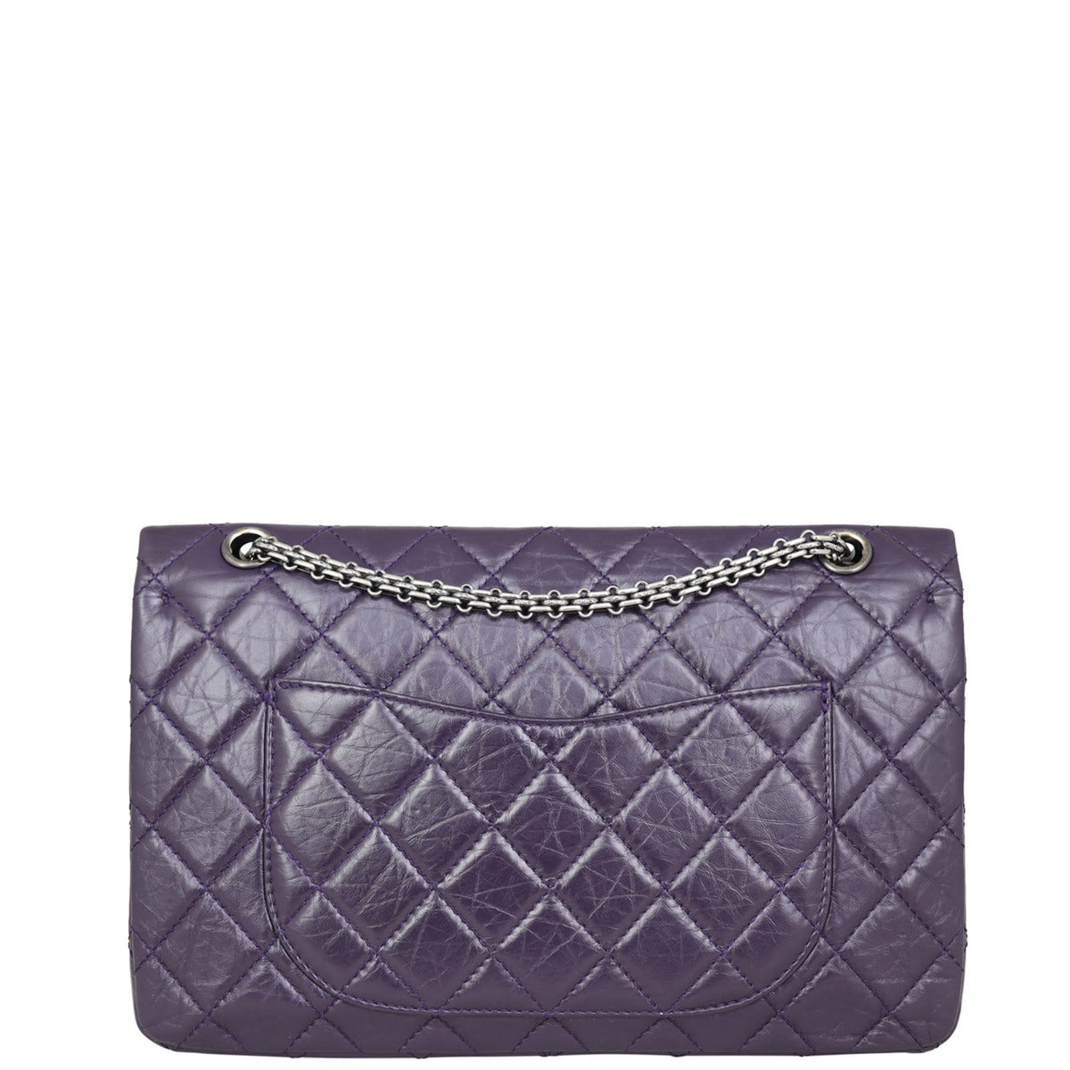 Chanel 2.55 Reissue 227 Double Flap Bag | Purple