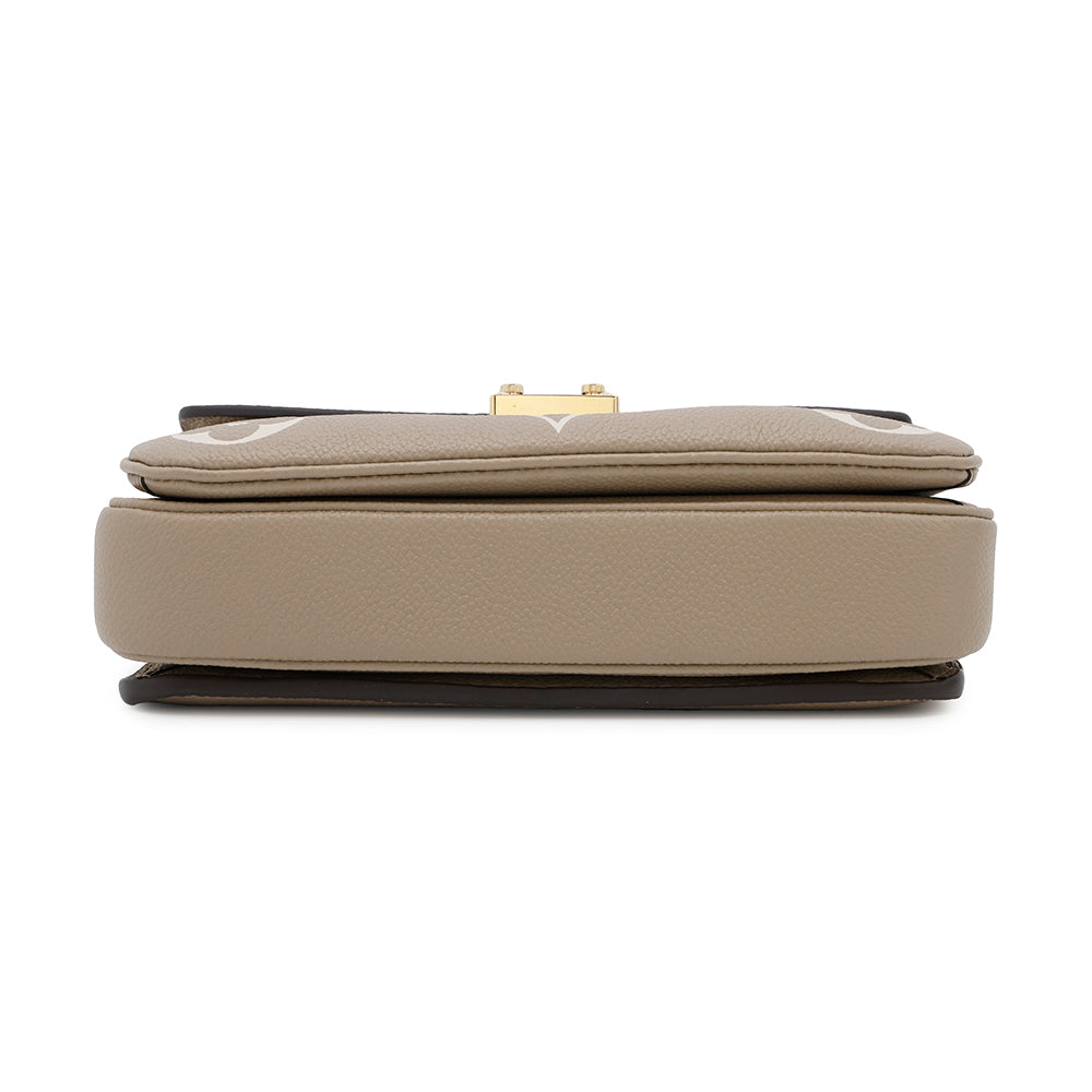 LOUIS VUITTON Pochette Metis EW Tourterelle ClaimsM23081 Monogram Empreinte Leather