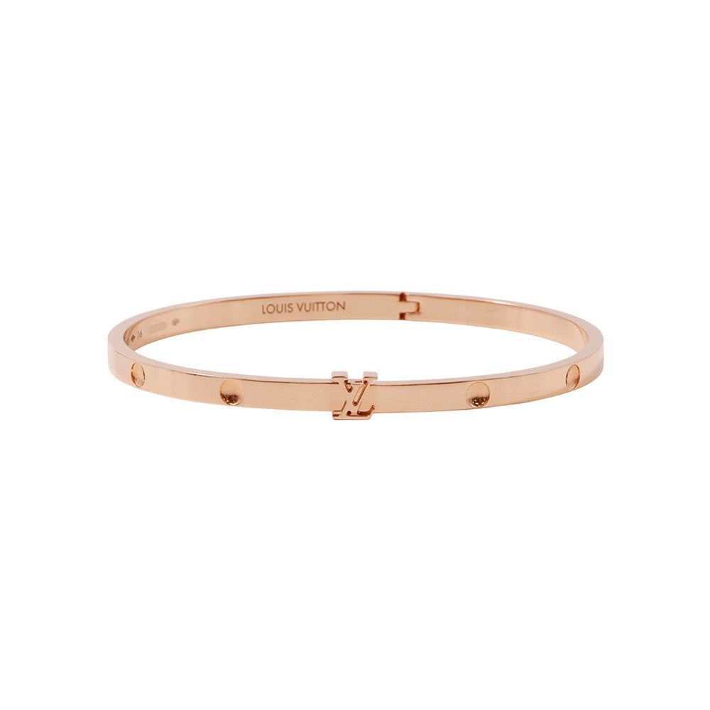 LOUIS VUITTON Bangle Empreinte Size M/ Pink Gold