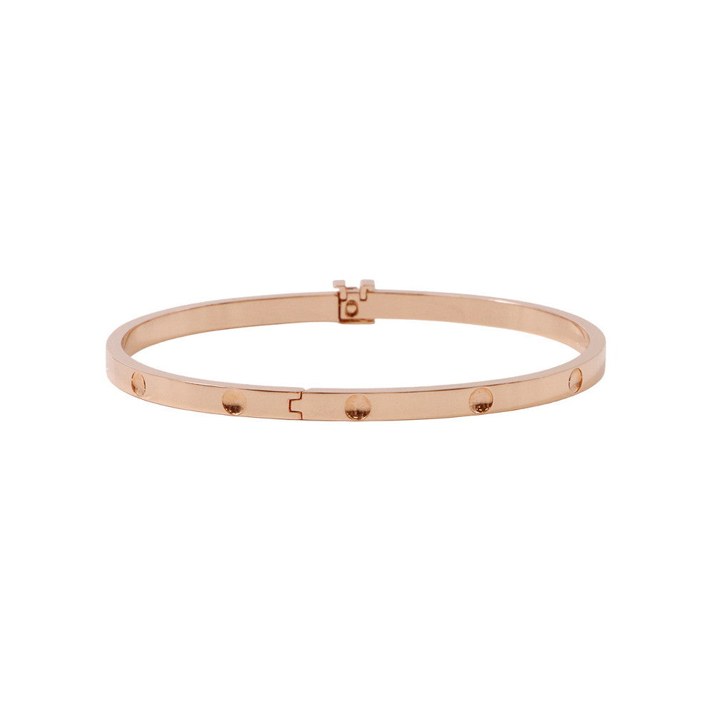 LOUIS VUITTON Bangle Empreinte Size M/ Pink Gold