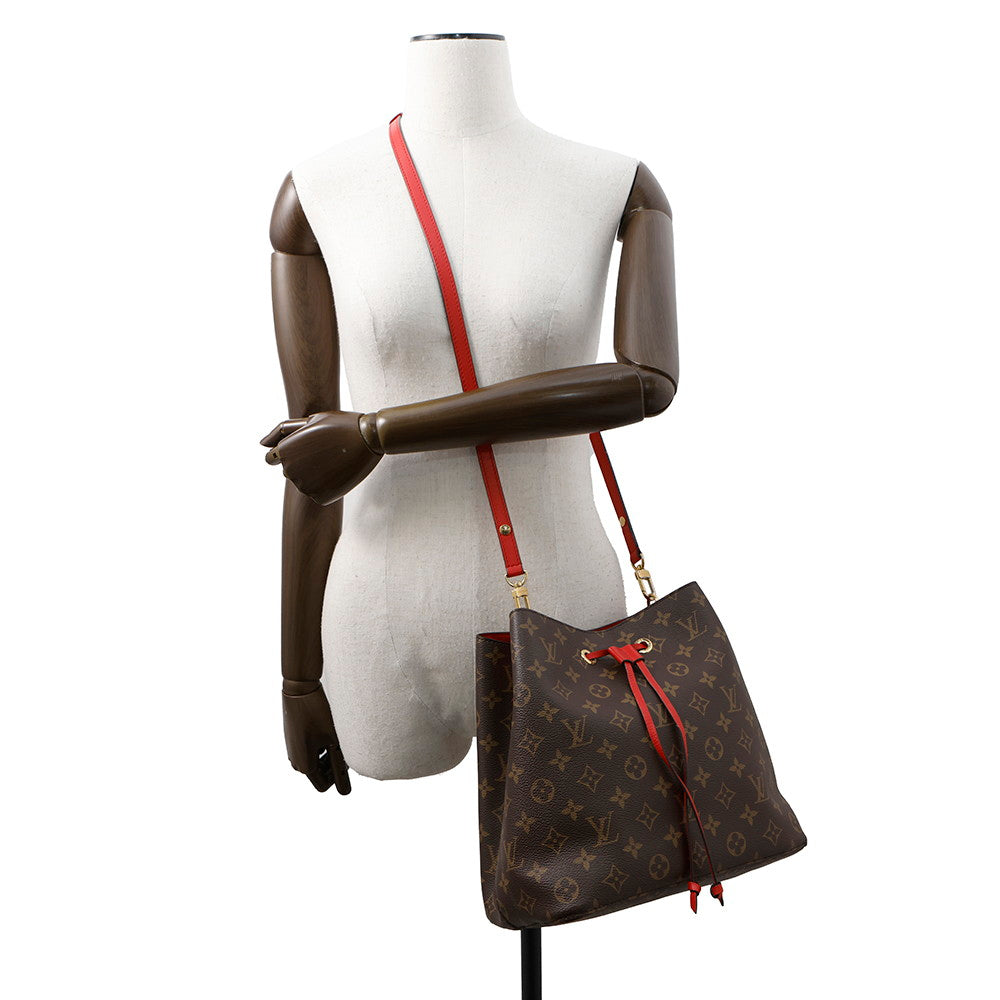 Luxury Women's Handbag | LOUIS VUITTON Neonoe CoquelicotM44021 Monogram Size MM