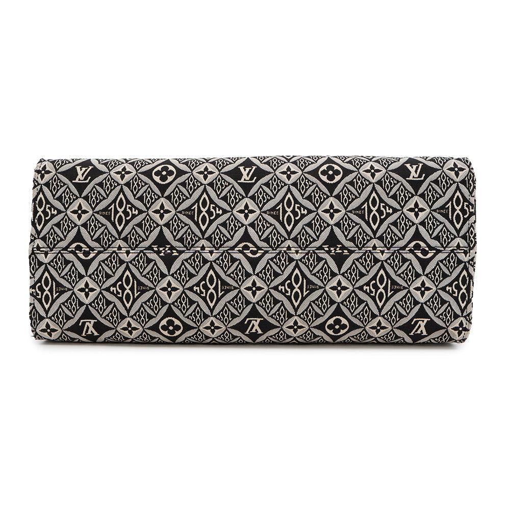 LOUIS VUITTON Onthego NoirM57207 Monogram / Jacquard Size GM